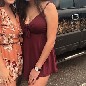Pacsun Dusty Mauve Romper